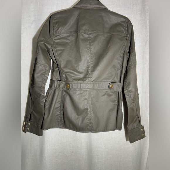 Women's Olive Jacket - Picture 3 of 4